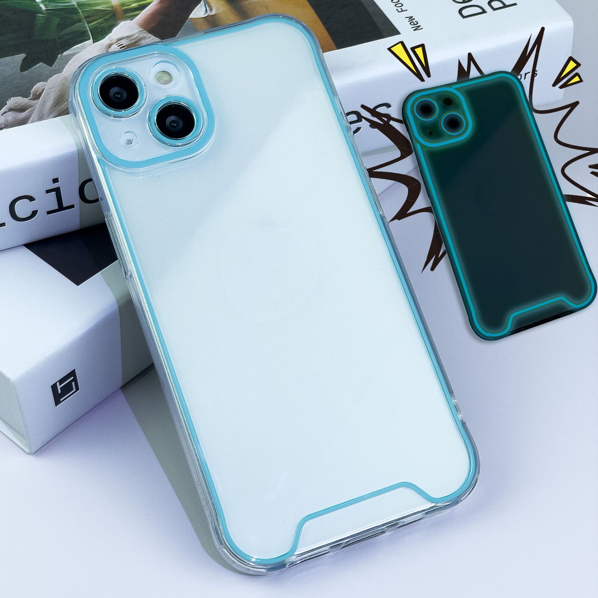 Glow In The Dark Christmas Phone Case - Thumbnail 3