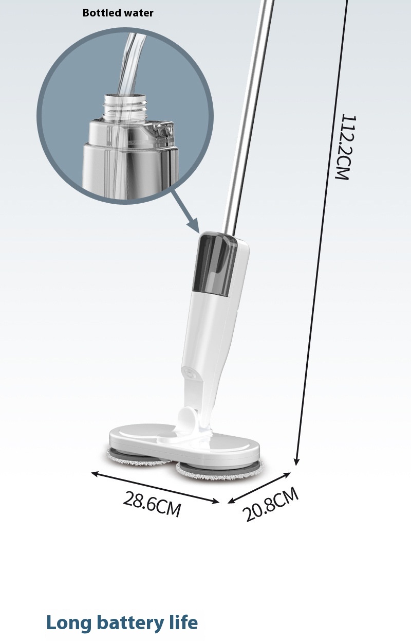 Lazy Wireless Home Sweeping And Mopping All-in-one Machine - Thumbnail 9